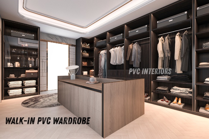PVC Interiors in Bengaluru—elegant, organized storage for modern luxury homes