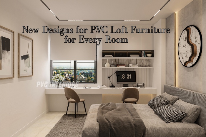 PVC Interiors, Bengaluru—ideal space-saving design for every room with storage and study area